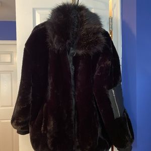 Black Fur Coat